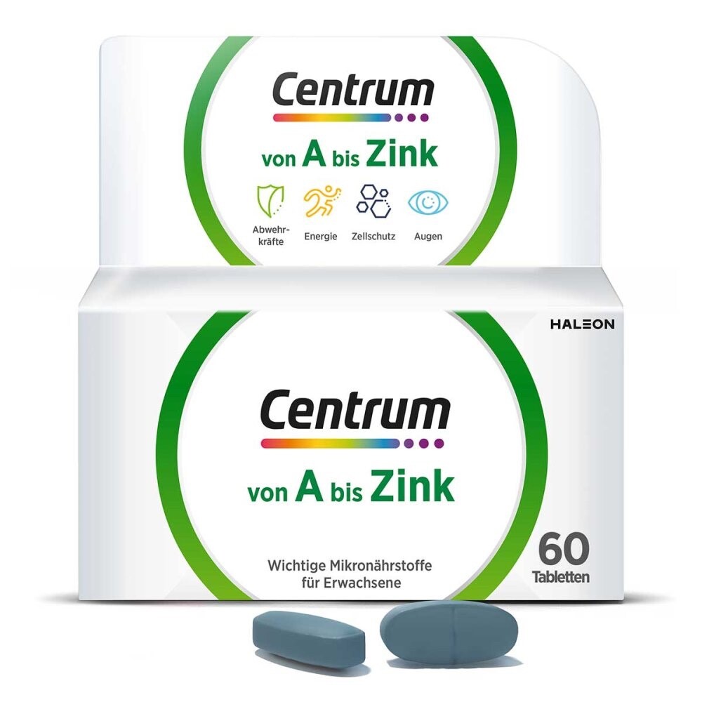 Centrum A-Zink Tabletten 60 St - Bild 2