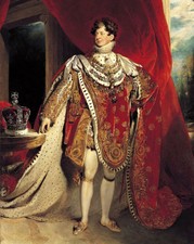 KING GEORGE IV OF THE UNITED KINGDOM Glossy 8x10 Photo Print Painting Poster 