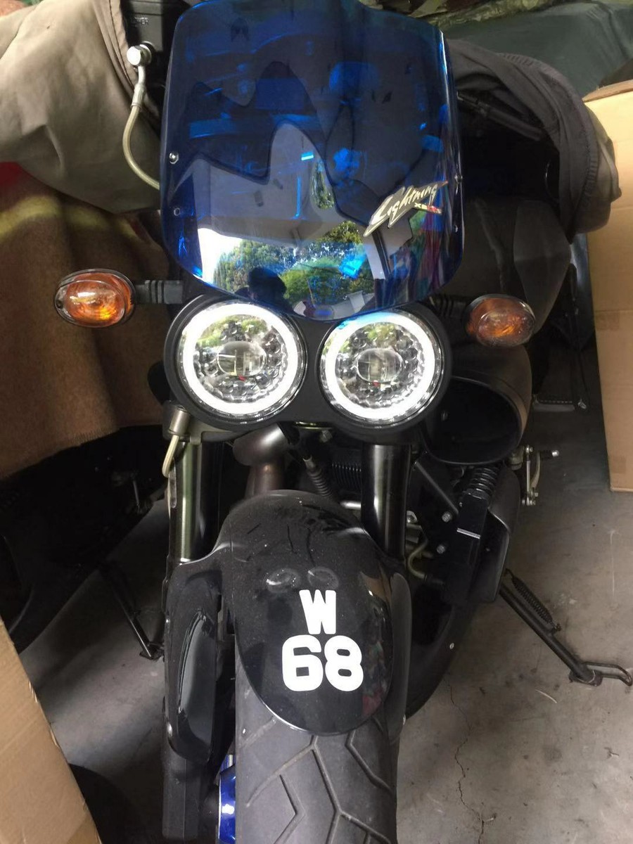 LED TYPE HEADLIGHT WITH DRL LIGHTNUNG FOR BUELL XB9S 2003-2010