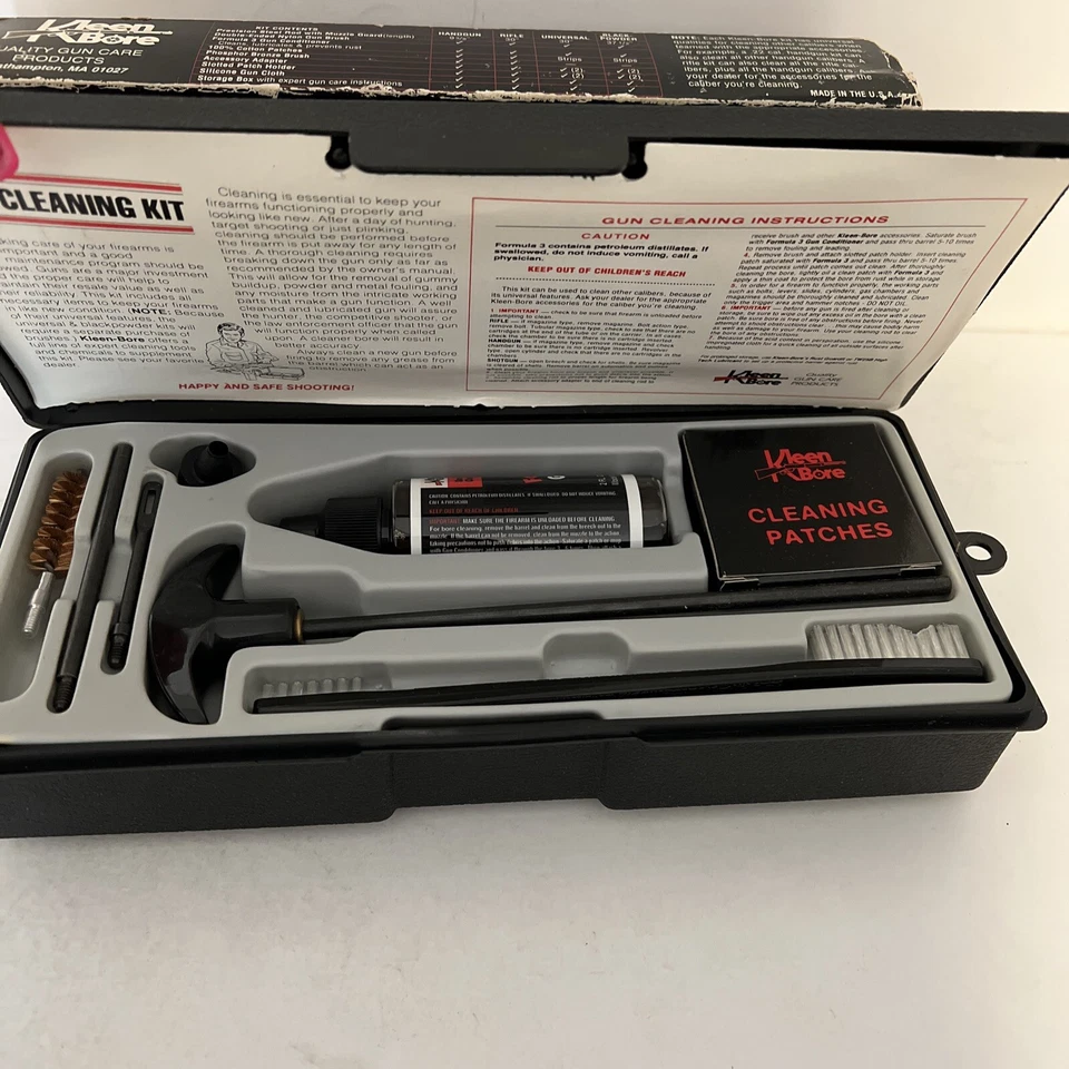 Handgun Cleaning Kit 40/41/10mm New And Improved  Classic KleenBore K-220 - Image 2 of 4