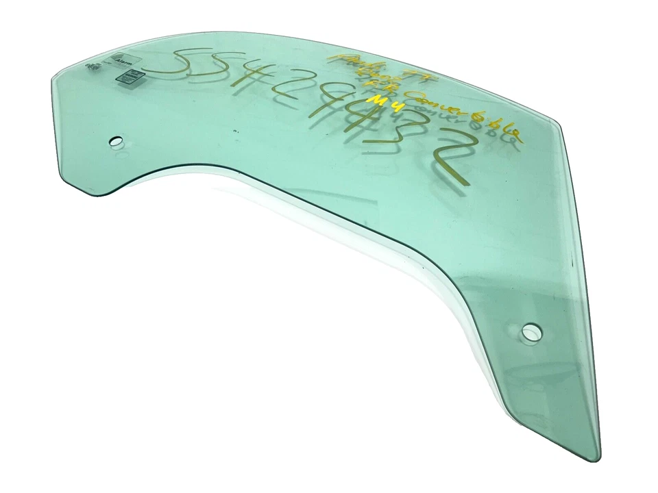 2001-2006 AUDI TT CONVERTIBLE MK1 FRONT RIGHT PASSENGER SIDE WINDOW GLASS OEM - Image 2 of 4