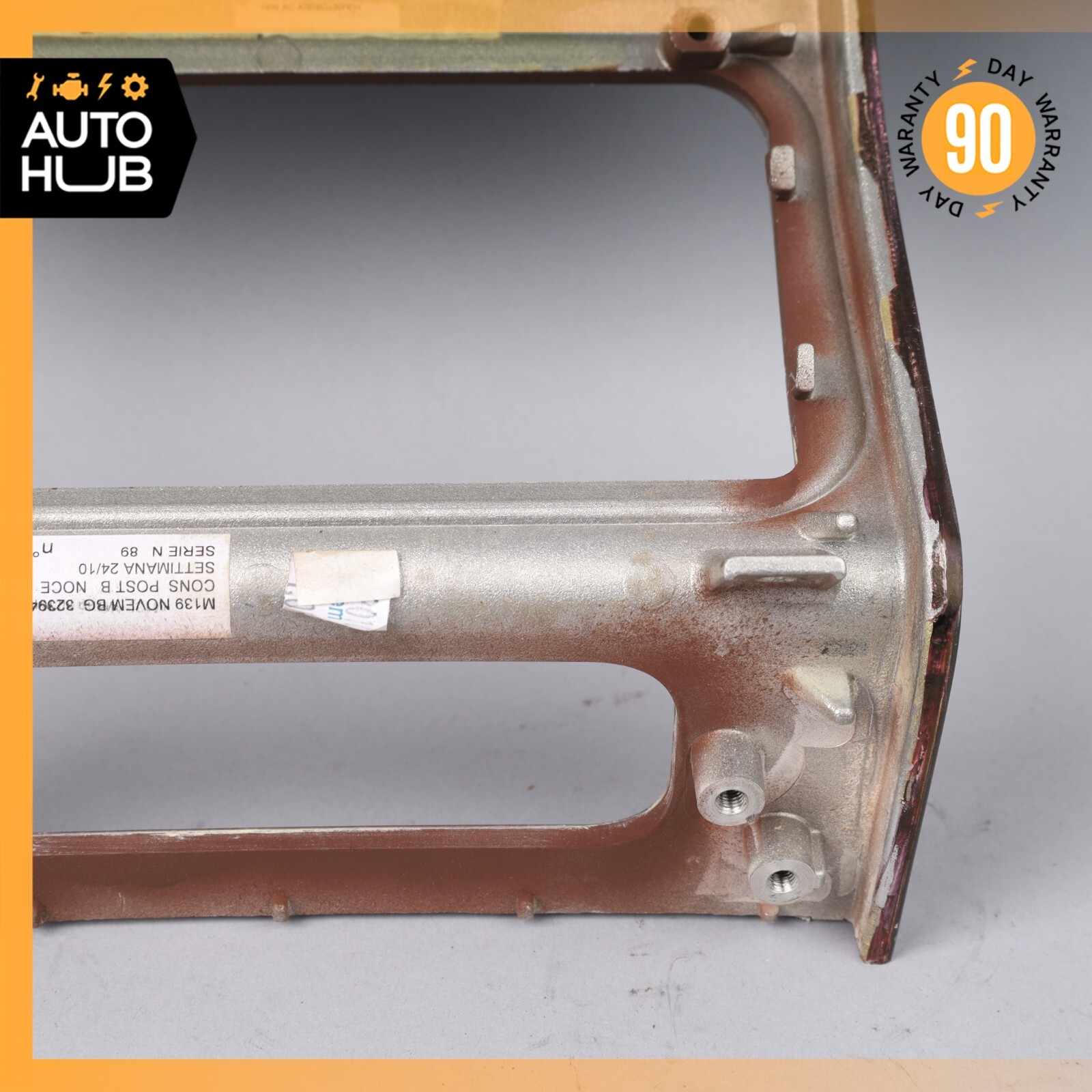 Maserati Quattroporte S M139 Center Console Rear AC Control Trim Bezel Wood OEM
