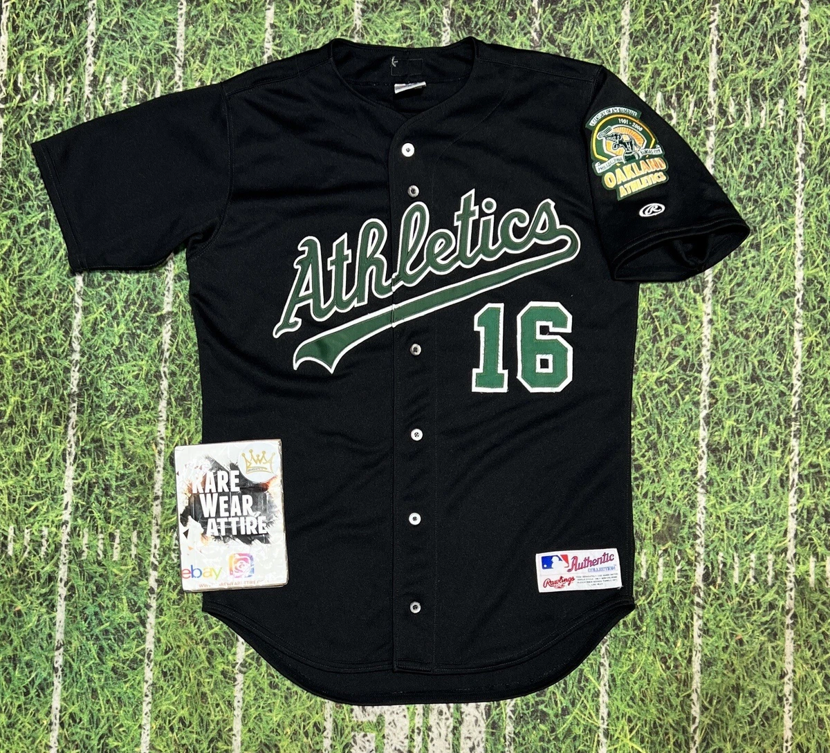 Oakland Athletics Jason Giambi #16 Baseball Rawlings Jersey Size52