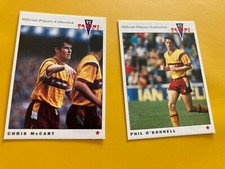 MOTHERWELL Panini Players Collection 92 2 x different cards