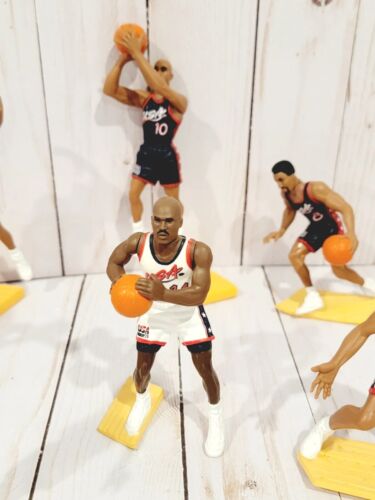 1996 USA DREAM TEAM Starting Lineup Figuren (10) beweglich Hill Pippen Show Kleidung - Bild 4 von 20