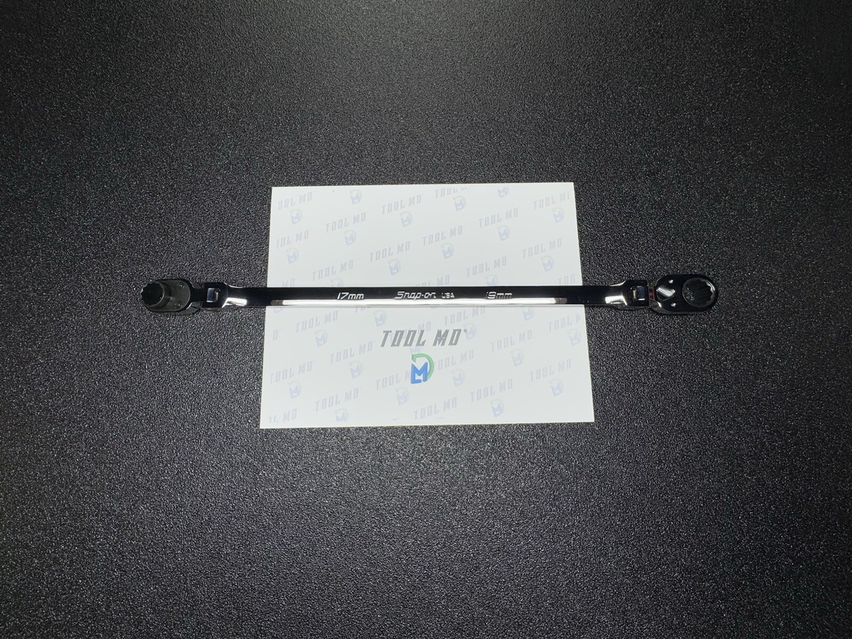 Snap-on Tools NEW 17mm - 19mm Metric Double Flex Ratcheting Box