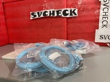 LOT OF 5 Cisco 72-3383-01 RJ-45 to DB-9 Router Console Cable Blue