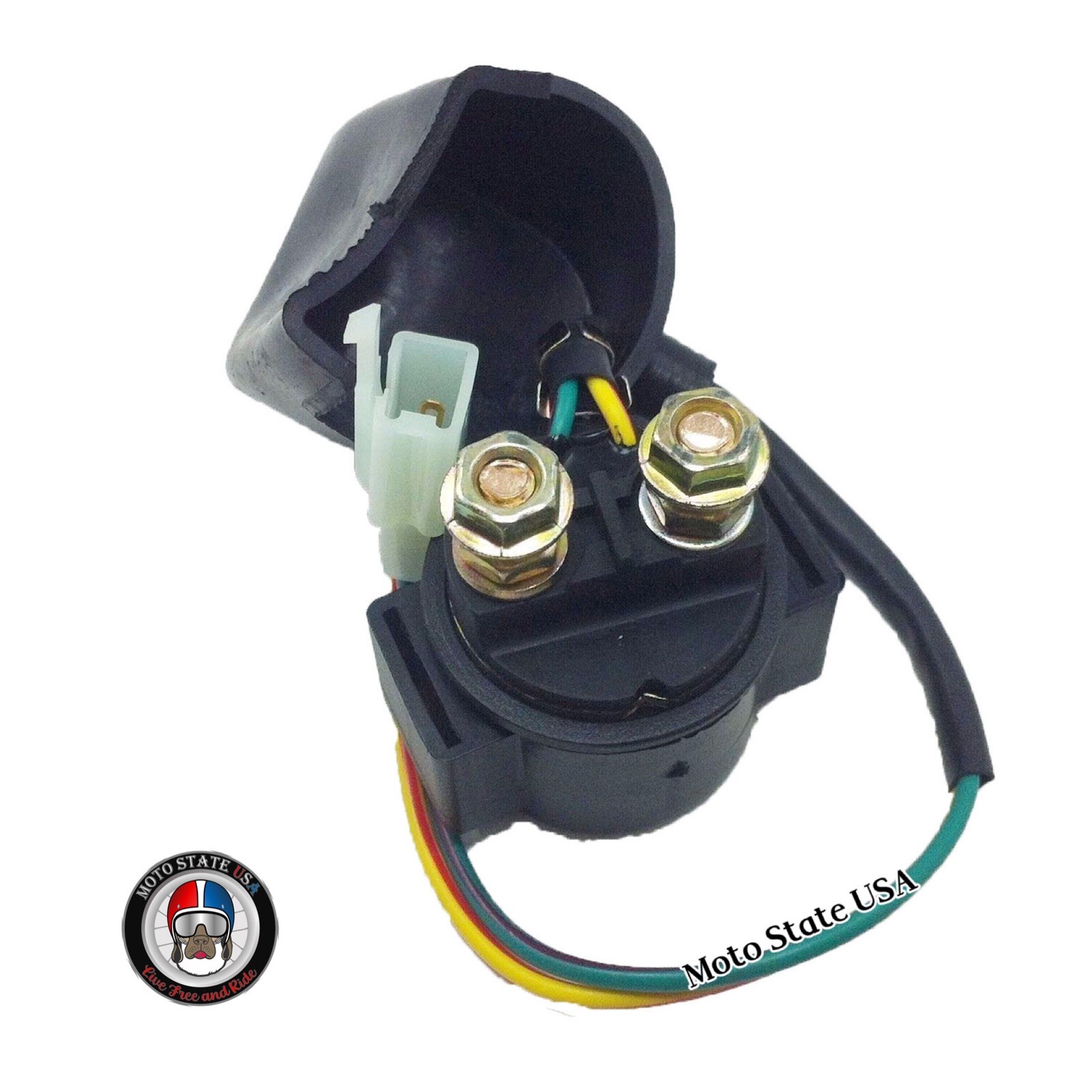 Ahl Per Moto Atv Relè Solenoide Avviamento AHL Per Polaris Sawtooth 200 Quad 2006-2007 E Honda CX500 1978-1982 Cyleto Solenoide Avviamento - Foto 7