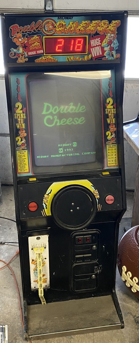 Midway Double Cheese Vintage Arcade Machine | eBay