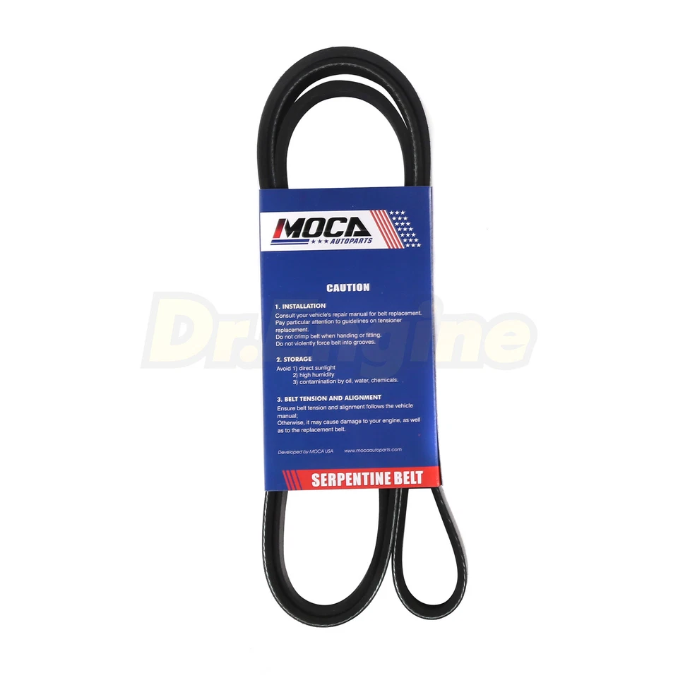 EPDM Serpentine Belt Fit 1998-1999 BMW 318i 318ti 1.9L 6PK1730 - Image 3 of 4