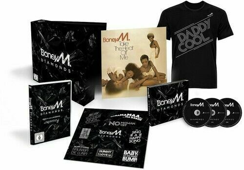 Boney M. Diamonds - 40th Anniversary Edition 3CD'S + Vinyl + DVD + T-Shirt Neu - Bild 1 von 1