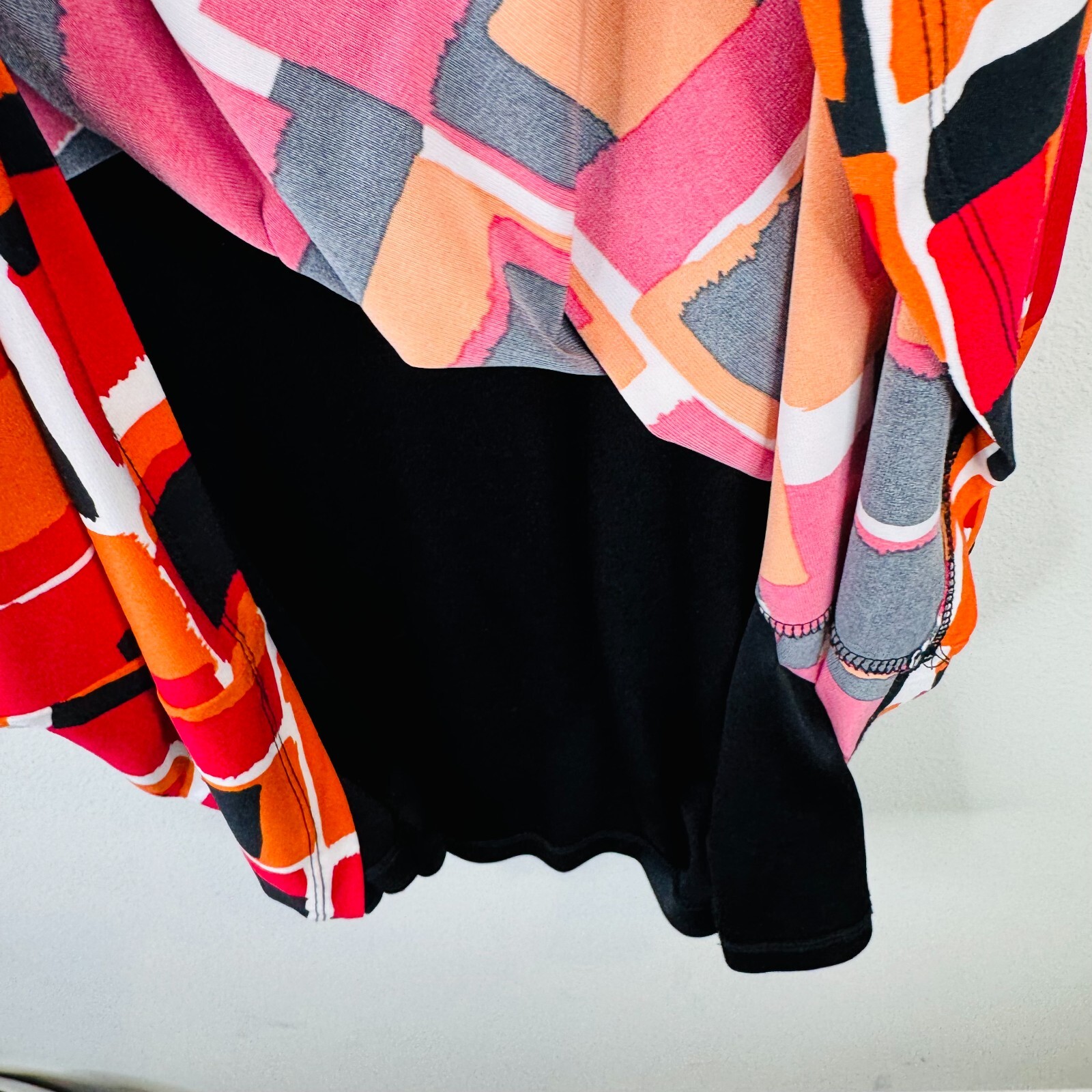 Calvin Klein Dress Womens Size 8 Shift Knee Length Lined Multicolor Office thumbnail 5