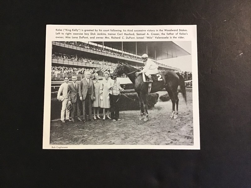KELSO Horse Racing HORSE OF THE YEAR