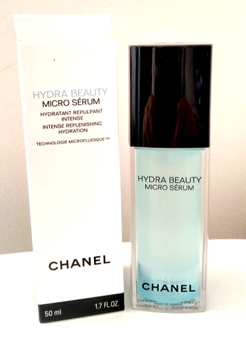 CHANEL Hydra Beauty Micro Serum Intense Replenishing Hydration 1.7 oz/50ml - Picture 2 of 4