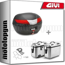 GIVI CASE V40N + SIDE CASE TREKKER DOLOMITI DLMK36A SUZUKI BURGMAN 650 2016 16