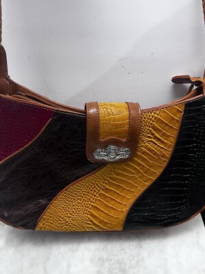 MC Multicolor Leather Vintage Purse