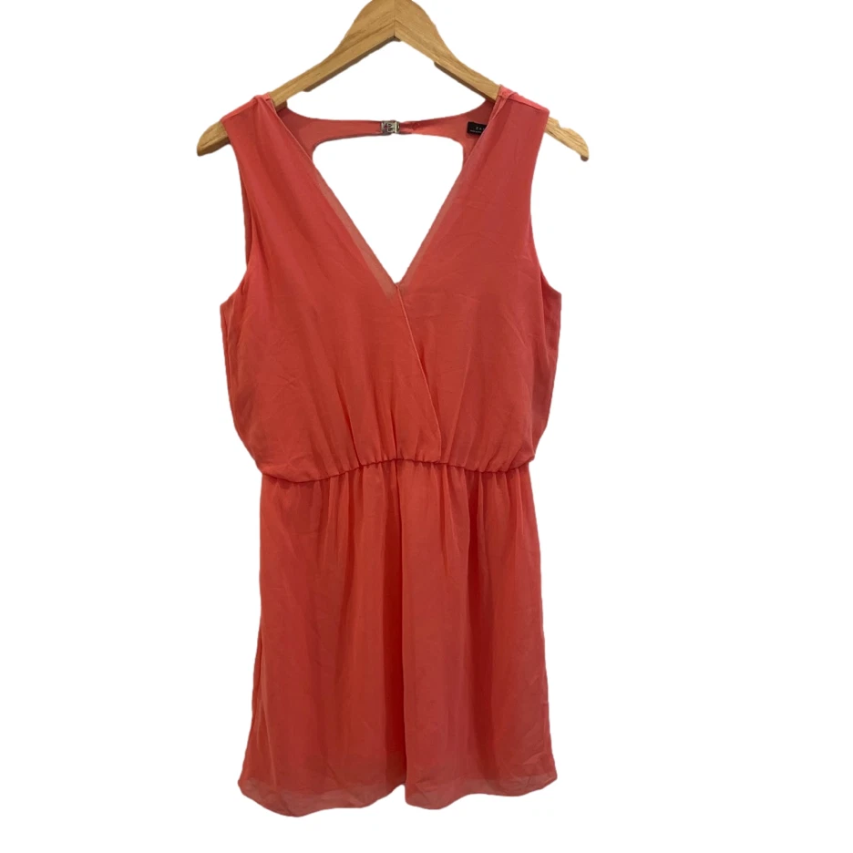 Zara top coral dress