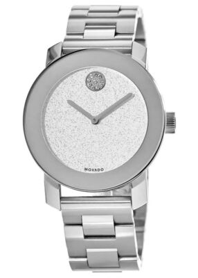 Movado BOLD 36 mm Silver Stainless Steel Case and Strap Women's Wristwatch