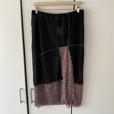 Free People Into You Half Column Slip M Medium