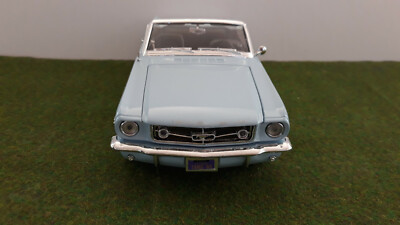 1:18 Ford Mustang GT Fastback - 1968 - Bleu Métallique