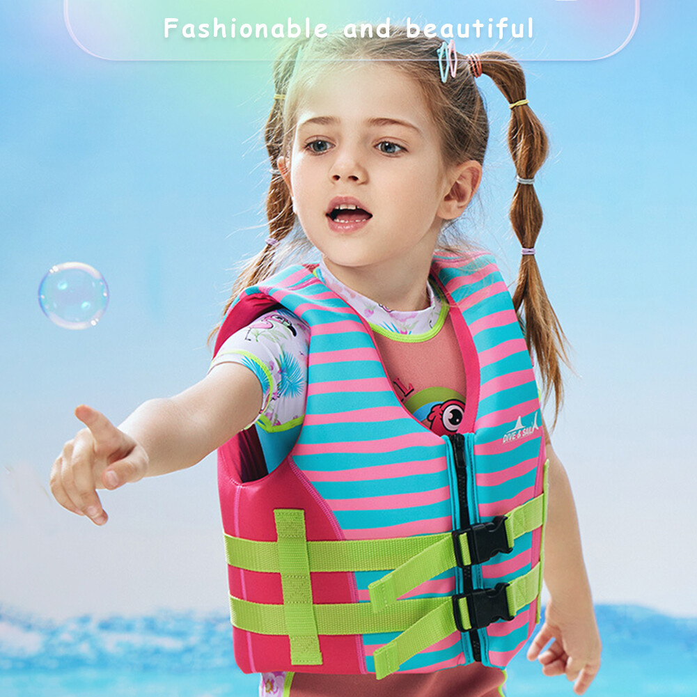 Neoprene Drifting Safety Vest Multipurpose Child with Zipper Outdoor