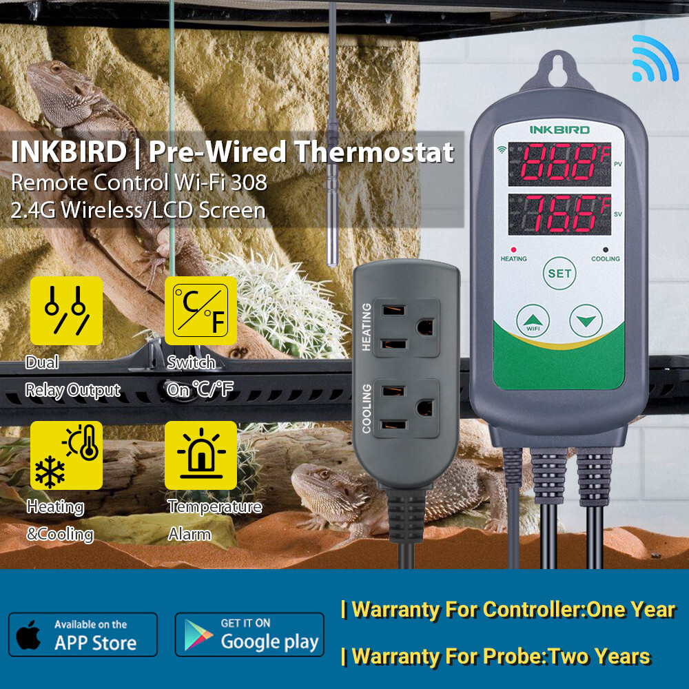 Ink Bird Digital Thermometer Controller Temperature Controlled