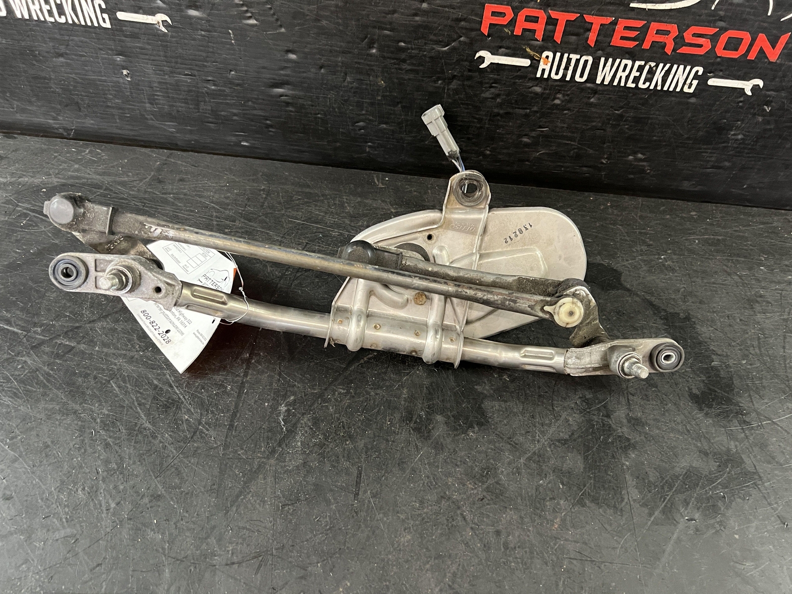 08-19 MASERATI GRANTURISMO FRONT WINSHIELD WIPER MOTOR W/ TRANSMISSION LINKAGE