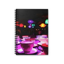 Spiral Notebook - Disneyland Mad Hatter's Tea Party