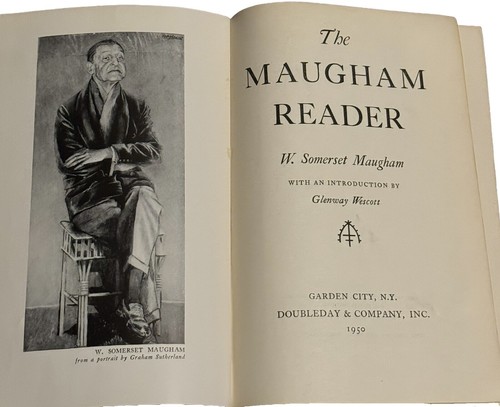 W.SOMERSET MAUGHAM (2 HC) VINTAGE -THEN & NOW + THE MOON