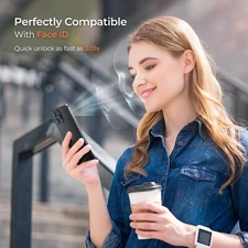 For IPhone 13 Mini (5,4")  9H Screen Protector Tempered Glass, Case Friendly