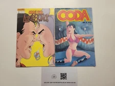 2 Half-Ass Coda Comics #2 Coda + #2 Some Big Lumberjack 60 TJ8