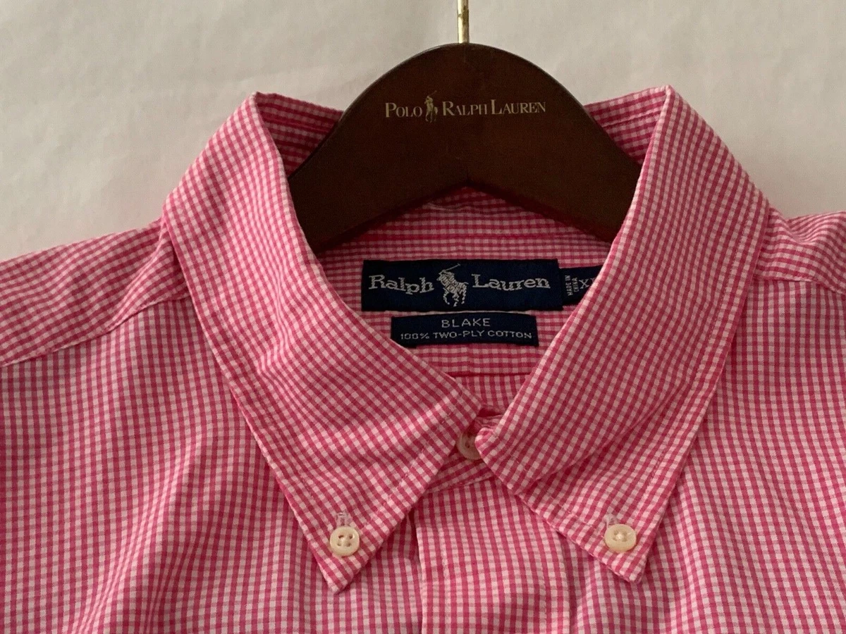 Polo Ralph Lauren Blake Two Ply Cotton Oxford Button Down Shirt xl