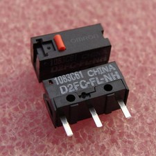 50pcs D2FC-FL-NH OMRON Mouse Micro Switch
