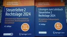 Bornhofen Steuerlehre 2 2024 Lehrbuch + Lösu...