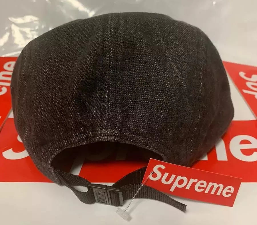 Supreme Metal Plate Camp Cap black