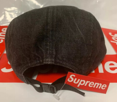 Supreme Metal Plate Camp Cap Black 100% Authentic SS18 In Hands | eBay