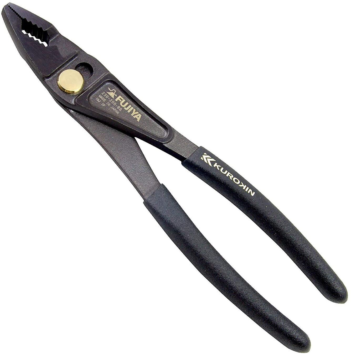 FUJIYA KUROKIN LIGHT WEIGHT COMBINATION PLIERS (200mm) 230-200-BG MADE IN JAPAN