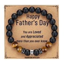 Fathers Gifts from Daughter Son Wife, First Fathers Gifts for New Dad, Bracel...