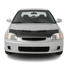 Car Bonnet Mask Hood Bra For Honda Civic 1996-2000 Black 1 Pc