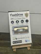 64gb usb flash drive 3.0 Dual Storage for iOS  PC Silver NEW in a BOX 1B X