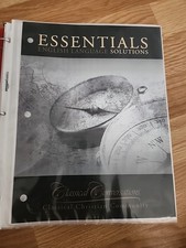Essentials English Language Solutions For Cla...