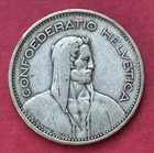 1932 Switzerland 5 Francs Silver Coin