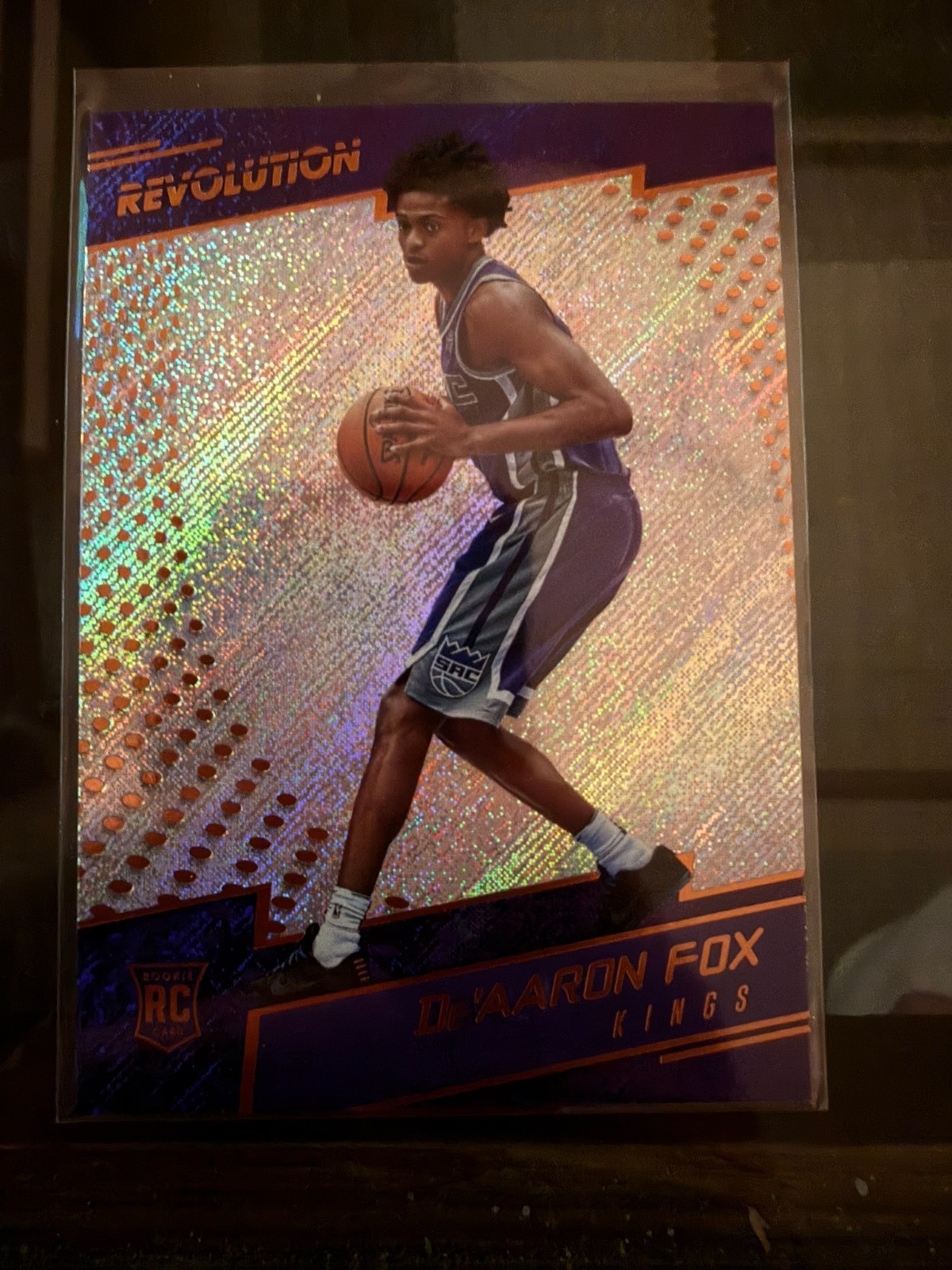 De'Aaron Fox 2017-18 Panini Revolution RC #141 Rookie