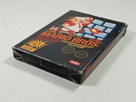 SUPER MARIO BROS NINTENDO NES PAL-B FRA (VERSION ASD) - (BOITE ABIMEE - BOX DAMA