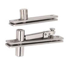 ⁺Pivot Hinge 360 Degree Rotation 300LBS Load Bearing Stainless Steel 