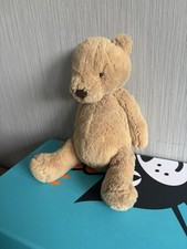 Jellycat Puffles Bear Small Very Good Condition But Could Do With A Spa Day
