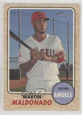 2017 Topps Heritage Flip Stock /5 Martin Maldonado #201 1b3