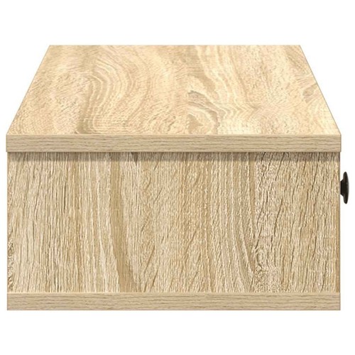 Wall Shelf with Drawers Floating Storage Display Shelf Engineered Wood vidaXL - Picture 17 of 37