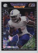 2021 Leaf Pro Set Metal Black Crystals 6/20 Pooka Williams Jr #72 4g8