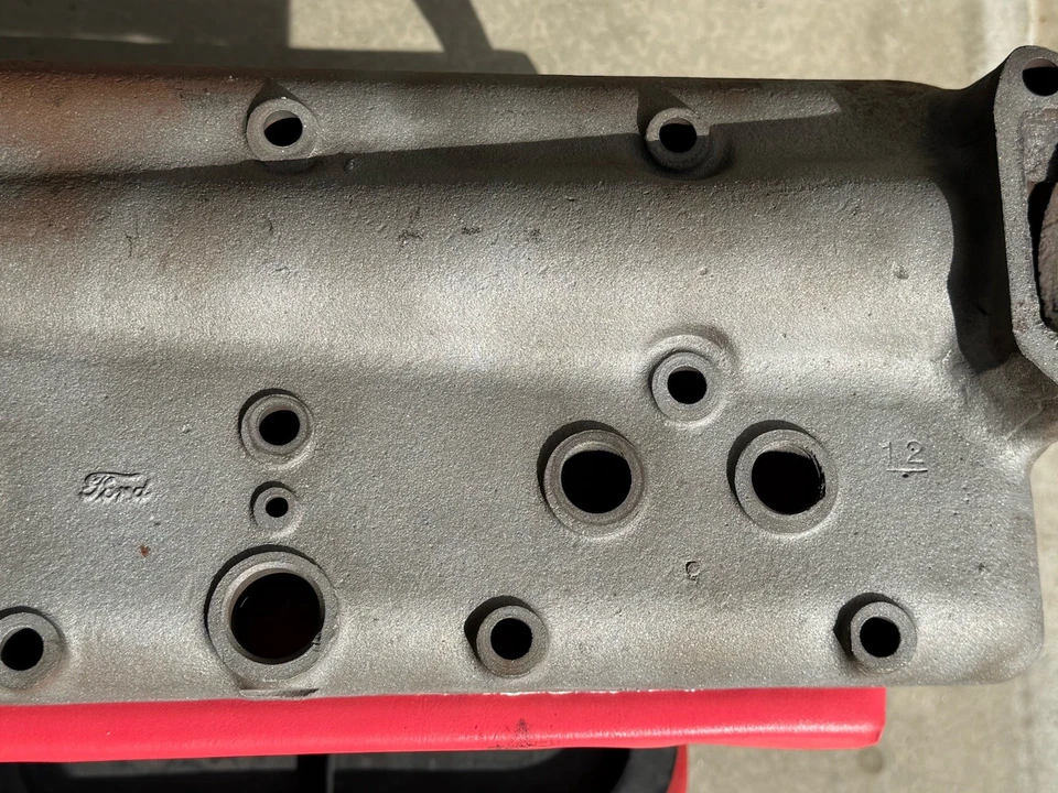 Ford Modelo A Motor Hierro Culata Vintage Hierro Fundido Coche Antiguo 1928-1931  Foto 4 de 4